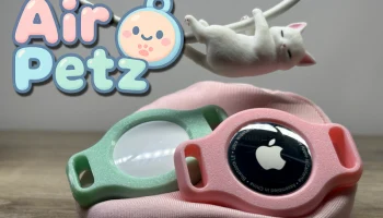 AirPetz: чехол Apple Airtag для кошек и собак....