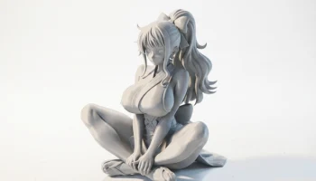 Фигурка девушки аниме женского персонажа для 3D-печати...... 1
