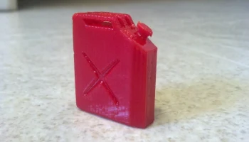 Газовый баллончик масштаба 1/10.