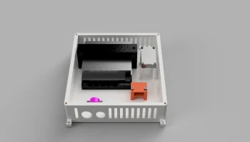 Корпус блока питания MeanWell RS-50-5 с ESP32 и WAGO 221... 4