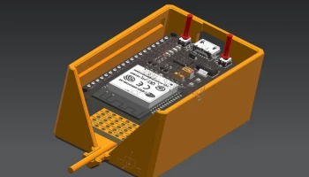 Корпус для ESP32 NodeMCU + I2C-адаптер-плата........ 2