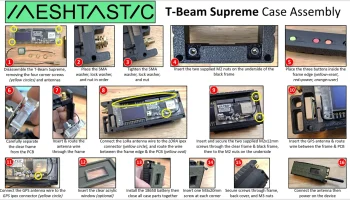 T-Beam Supreme корпус для Meshtastic 5
