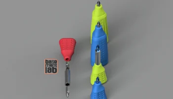 Короткая ручка для шестигранной отвертки 1/4 бита - Mini .. 1