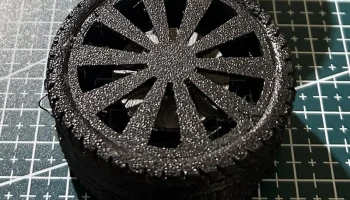 Изготовленный на заказ обод колеса PETG для двигателя пос... 1