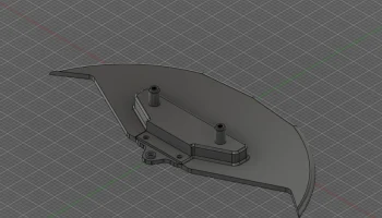 Передние кромки шасси Traxxas 4tec 2.0
