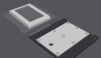 Модуль E-Ink для серии Cooler Master Qube 7