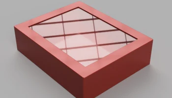 Минималистичный дисплей Shadow Box (параметрический)........