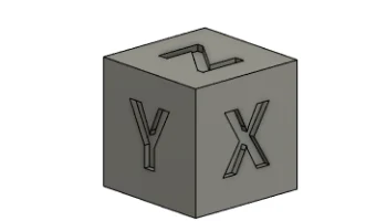 Калибровочный куб XYZ - проверка качества печати...... 1