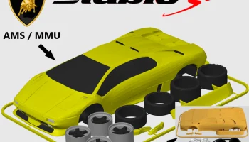 Карта комплекта Lamborghini Diablo SV (масштаб 1:24) Карта комплекта Lamborghini Diablo SV (масштаб 1:24)