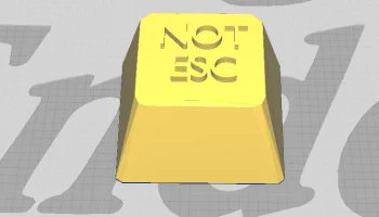 Колпачок клавиши not esc escape