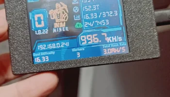 ESP32 2432S028 Настенное крепление Nerdminer........ 5