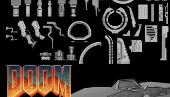 Реквизит Doom - научная фантастика