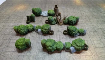 DungeonSticks лесной модульный настольный ландшафт......... 4