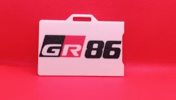 Держатель значка Toyota gr86 2