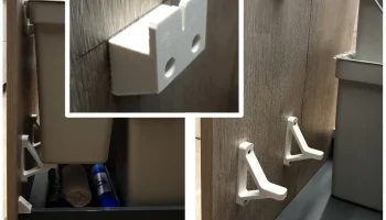 Крепление на дверь/на стену Ikea Hallbar (вертикальный ре...