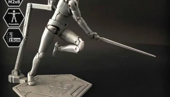Фигурка A.D.A.M 01 в масштабе 1/10 5