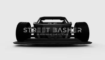 3D-ПЕЧАТАННАЯ РАДИОУПРАВЛЯЕМАЯ АВТОМОБИЛЬНАЯ МАШИНА STREET B