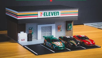 Набор моделей 7-Eleven - диорама в масштабе 1:64