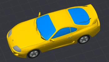 Toyota Supra MK4 1:50 (4 цвета) 1