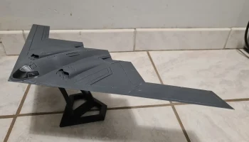 Northrop B-2 Spirit - масштаб 1:80 3