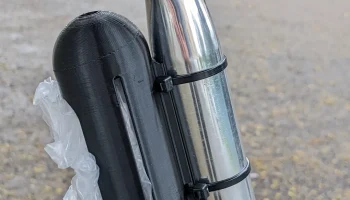 Держатель пластикового пакета для велосипедного сиденья 1