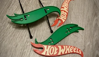 Логотип HotWheels - крепление для велосипеда... 3