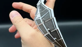 Kunai Flexi Fidget - печать на месте 4