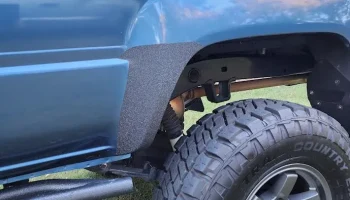 Защитный виниловый шаблон четверти панели - Toyota 4Runne...