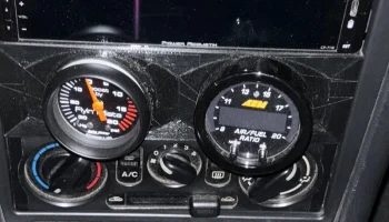 Держатель с двумя манометрами одинарного размера для miat..