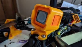 GEPRC Mark 4 Runcam, оранжевое крепление GEPRC Mark 4 Runcam, оранжевое крепление