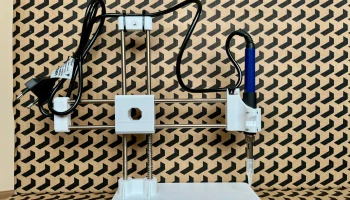 В основном пресс для термофиксации с 3D-печатью........