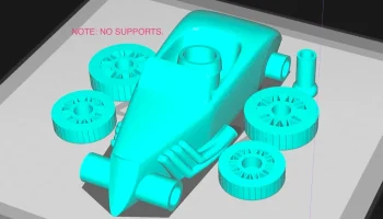 Воздушный шар Hotrod Racer 8