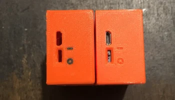Корпус TTGO T7 ESP32 с батарейным отсеком 3
