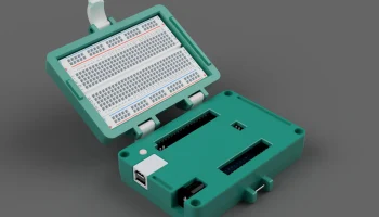 Корпус Arduino Uno со вставкой для хлебной плиты............