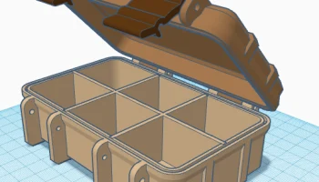 Parametric Rugged Box V2.0 с разделителями