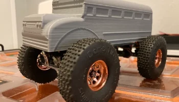 Радиоуправляемый корпус SCX24 в масштабе 1/24 - конструкц...