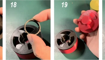 Обновление инструмента для 3D DIY рифленого подшипника 22.. 6