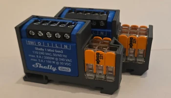 Shelly 1 mini Gen3 / 1PM mini / Plus PM mini Держатель на..