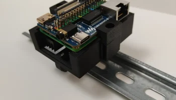 Рамка плинтуса Waveshare CM4-NANO-B для DIN-рейок Voron.... 1