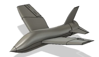 Радиоуправляемый самолет Black Falcon 50 мм EDF (опционал... 4