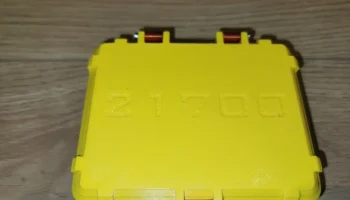 Корпус аккумуляторный 21700х4 1