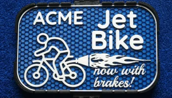 Знак ACME Jet Bike