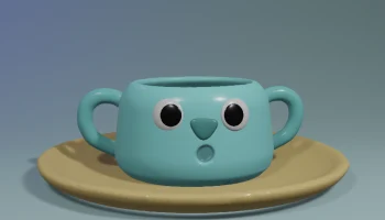 Милая маленькая чашка