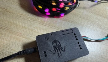 Звуковой реактивный контроллер WLED (ESP32 32D/E) [CASE]...