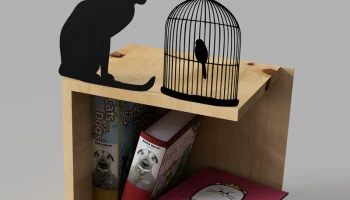 сидящий кот
