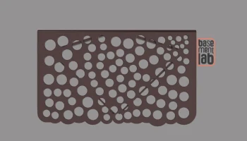 Настенная полка Voronoi Design, тип 2 1