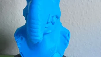 Busto Criatura Elefante Fant&aacute;stica 1