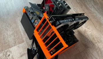 Корпус для ПК с открытой рамкой ATX Настольный......