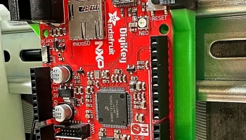 Крепление на DIN-рейку для Arduino Uno. 1