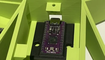 Poly Clone Hero Arduino Pro Модернизация микро-крепления....